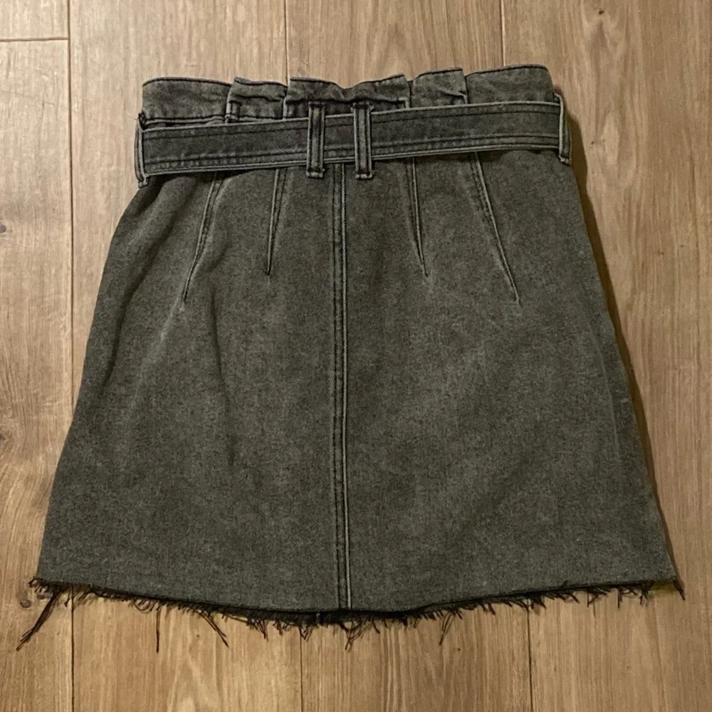 We The Free East of Eden Denim Belted Mini Skirt